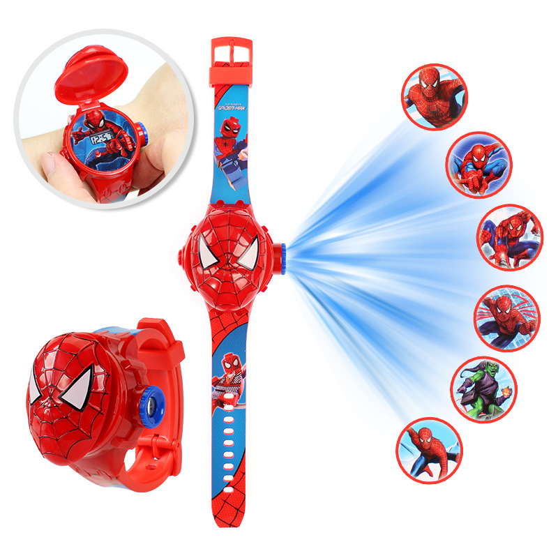 Elsa Gadget - Новые детские 3D-проекционные часы «Человек-паук» 2026