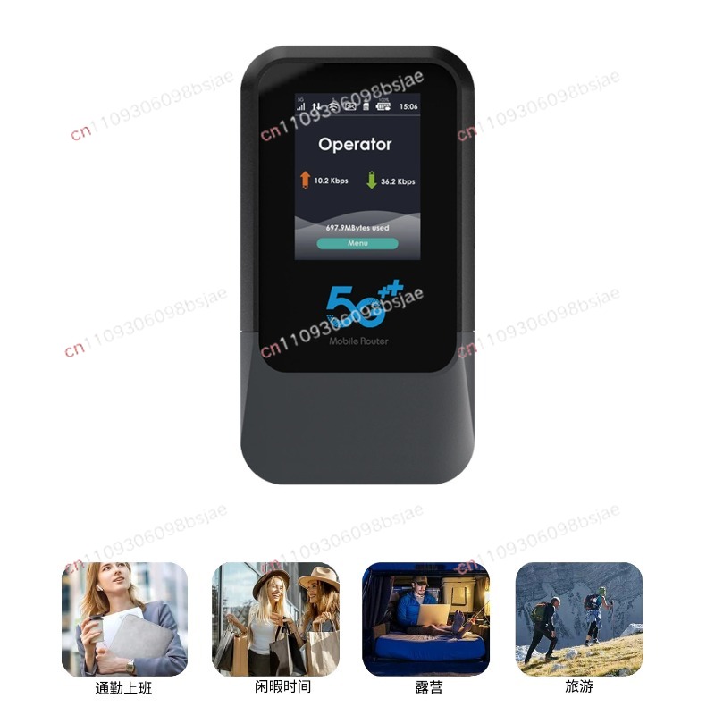 Portable Wifi Hotspot - Глобальный 5G WiFi-роутер, портативный маршрутизатор с