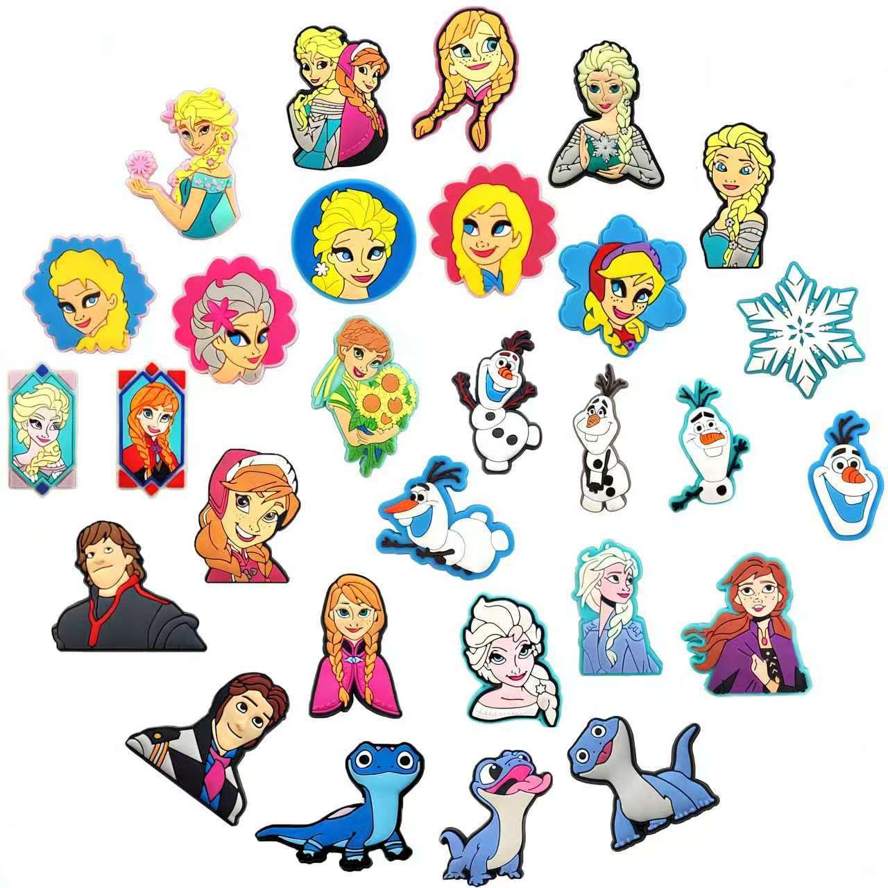 Elsa Gadget - Набор из 29 новых ПВХ-шармов Mesuca