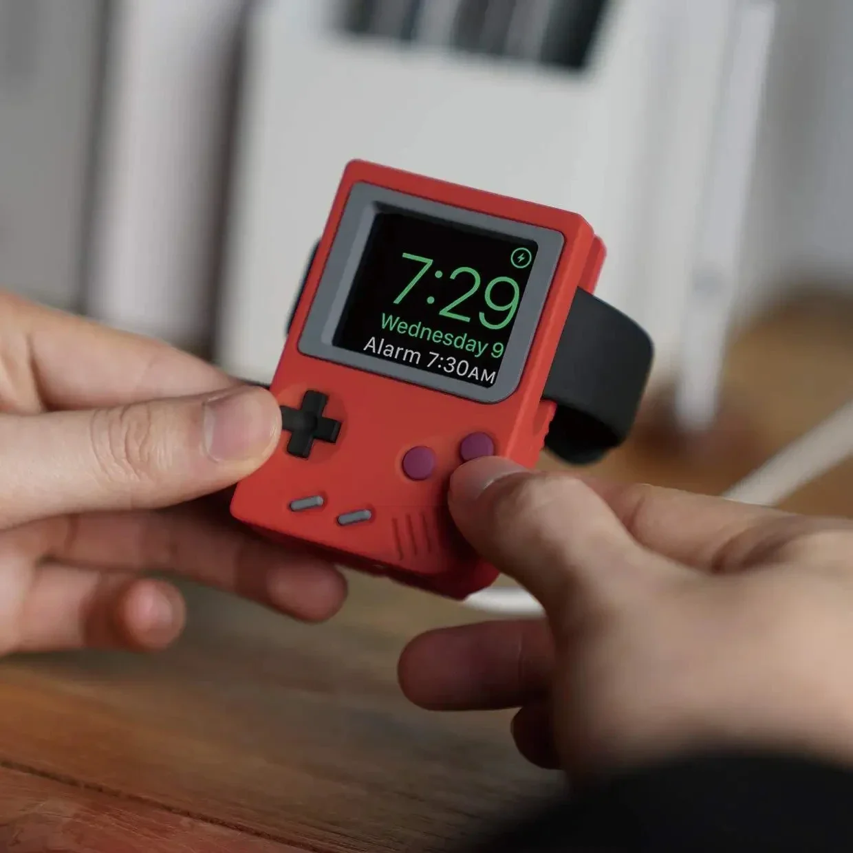 Handheld Game Console - Силиконовая подставка для зарядного устройства Apple