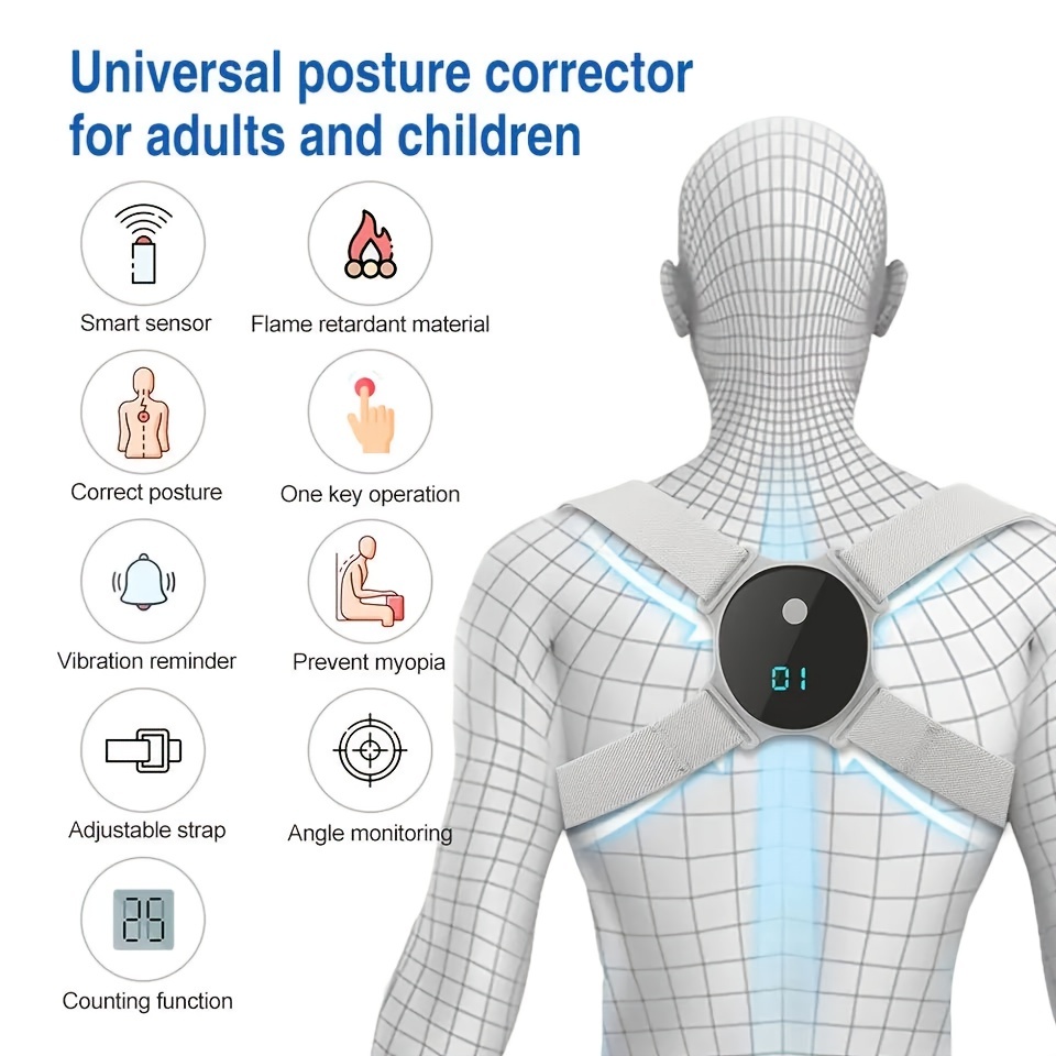 USB перезаряжаемый корректор о – обзор и цена Smart Posture Sensor