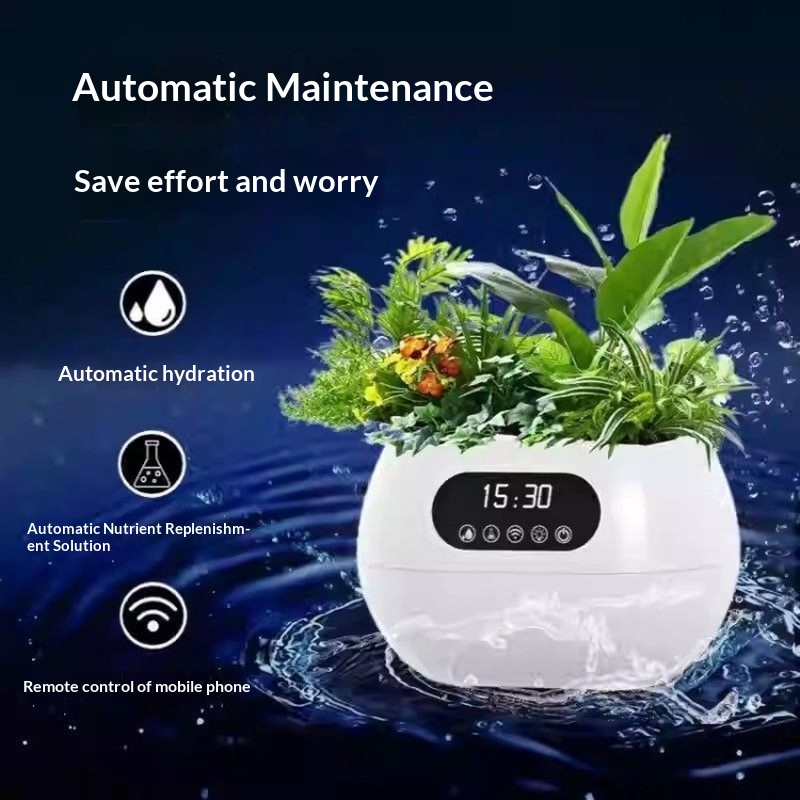 Умный цветочный горшок с автом – обзор и цена Electronic Gift