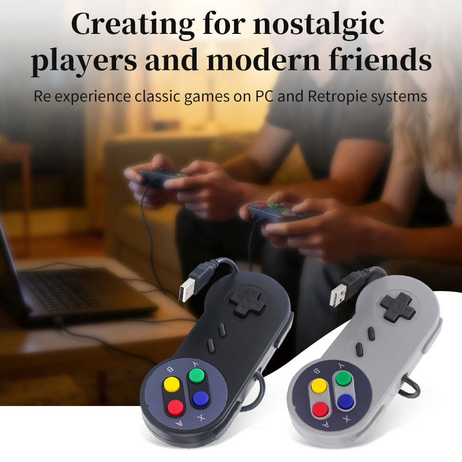 USB-геймпад, игровой джойстик, – обзор и цена Retro Game Controller Usb