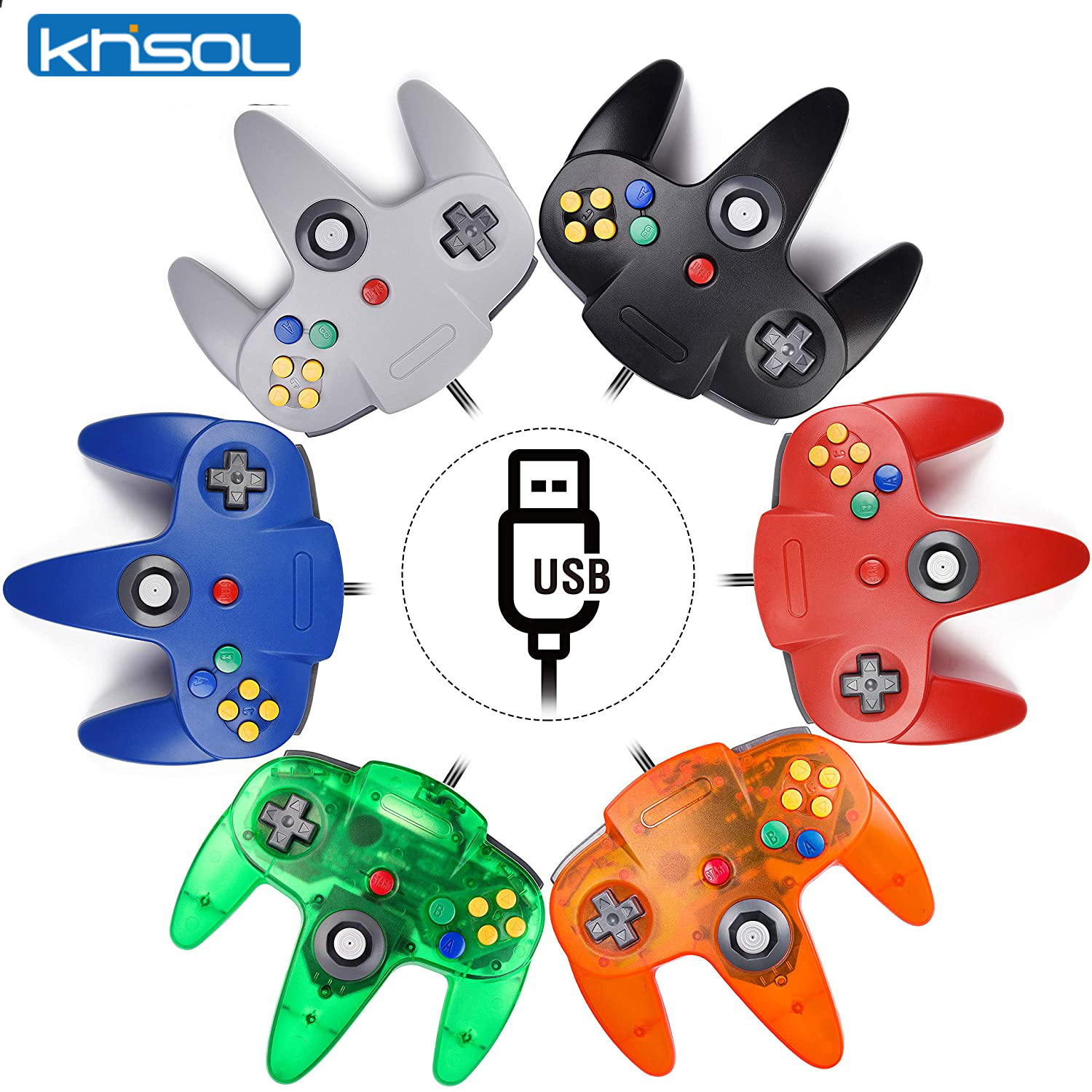 Контроллер N64, классический U – обзор и цена Retro Game Controller Usb