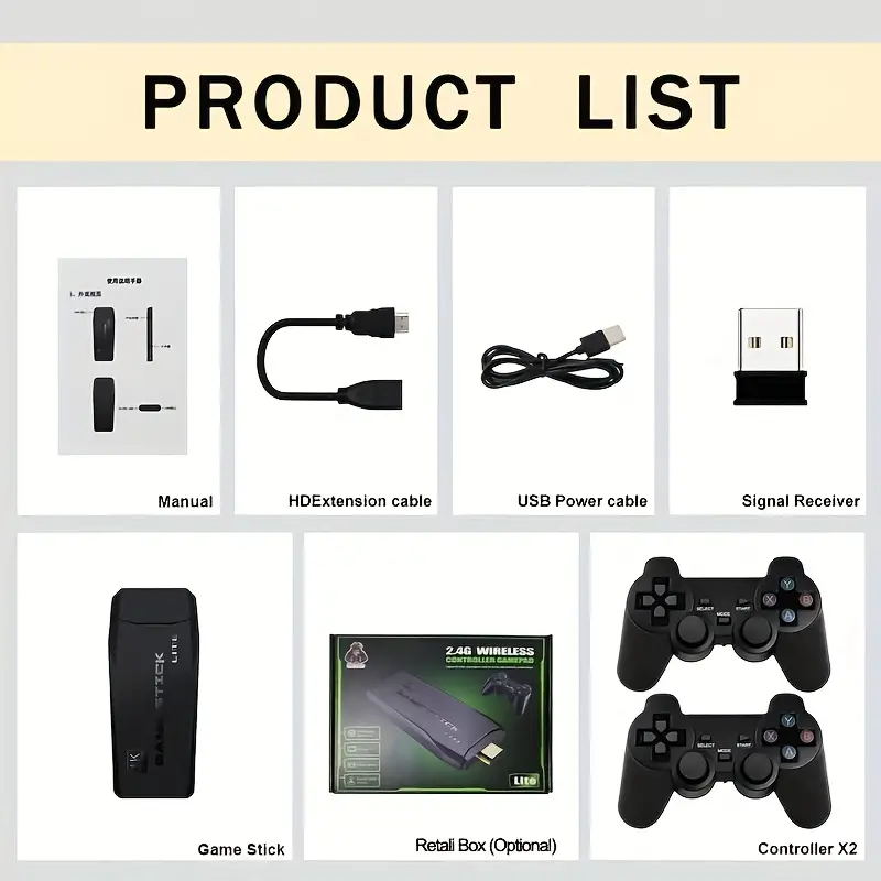 Домашняя игровая приставка Lit – обзор и цена Retro Game Controller Usb